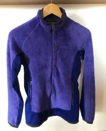 파타고니아 폴라테크 R2 자켓 플리스 S 퍼플