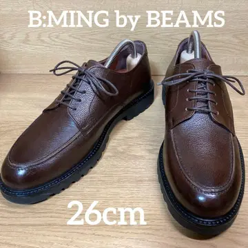 B:MING by BEAMS U-칩 드레스 신발 26cm 브라운