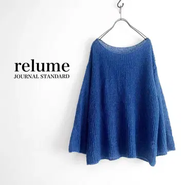JOURNAL STANDARD relume 보트넥 빅 풀오버