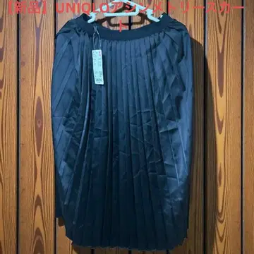 [ 새상품 ] UNIQLO 비대칭 플리츠 스커트 유니클로 플리츠 스커트