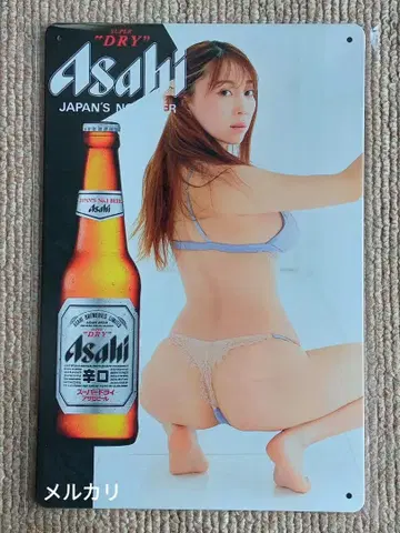 모리사키 토모미 양철 간판