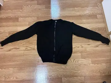 스웨덴군 지퍼 스웨터 블랙 염색 RIRI ZIP