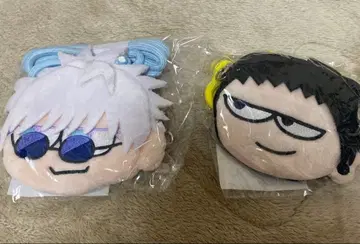 주술회전 회옥옥절 PLAZA 지로리 페이스 파우치 고죠 나나미