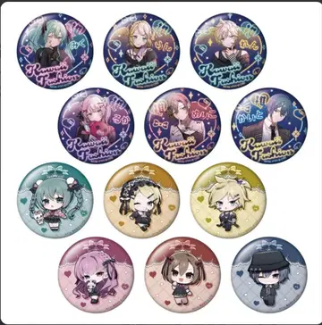 하츠네 미쿠 돈키호테 홀로그램 캔뱃지 BOX