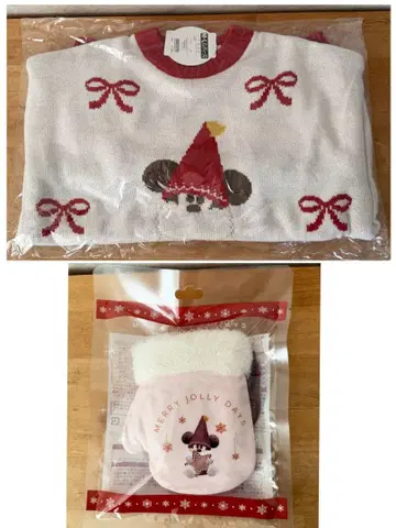 디즈니 크리스마스 2025 릴린린 스웨터 장갑