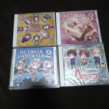 헤타리아 CD W학원 이야기 헤타리아 판타지아 1~3