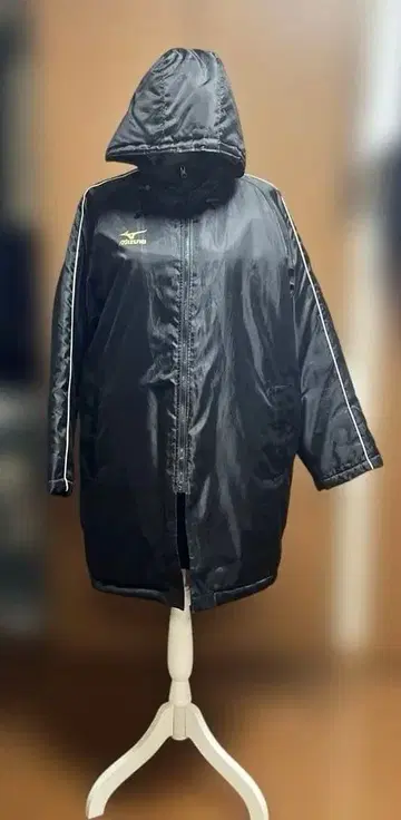 [새상품] Mizuno 벤치 코트 블랙 하코네 역전