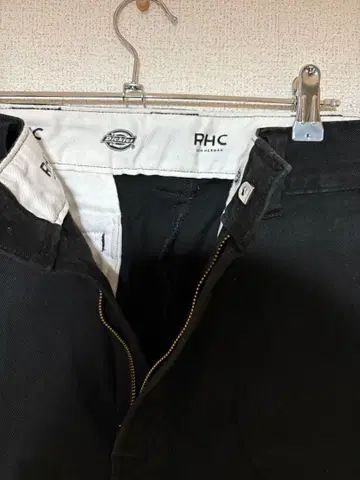 RHC Dickies 블랙 워크 팬츠 34