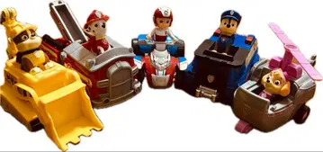 파우 트롤 캐릭터 카 5대 세트