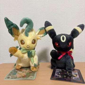 이브이 컬렉션 봉제 인형 글레이시아, 리프아 세트