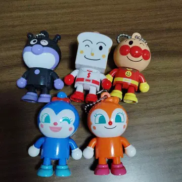 호빵맨 가챠가챠 5체 세트