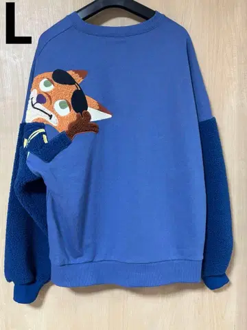 [ 새상품 ] 주토피아 닉 손잡이 트레이닝복 보아 디즈니 코디 L