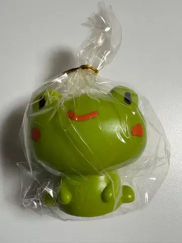 리브 헤이세이 레트로 개구리 노호혼 파크 저금통 소프트 비닐