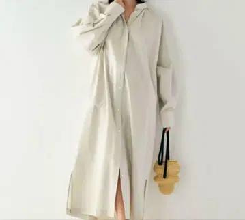 GALLARDAGALANTE 개럴개런트 밴드 카라 셔츠 원피스