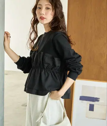 FREAK'S STORE 뷔스티에 레이어드 쭈리 맨투맨 풀오버