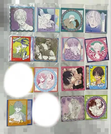 봄의 폭풍과 몬스터 길고양이와 늑대 만복 가챠 스티커 2