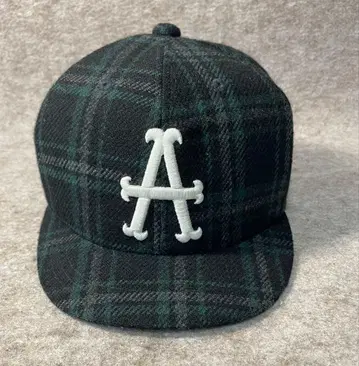 [ 3865 ] ALDIES 아르디스 캡 울 체크 M