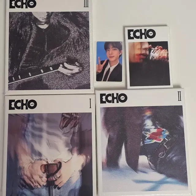 포카포함) BTS 진 에코 일반 세트 + 위버스 앨범 jin echo