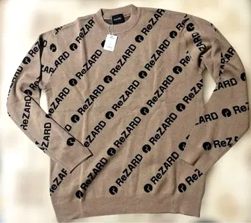 ReZARD 니트 베이지 XL 사이즈