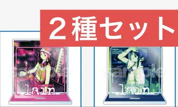 이와쿠라 레온 아크릴 디오라마 2종 세트 미개봉 아크릴 스탠드 lain