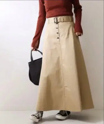 스픽 앤 스팬 트렌치 스커트