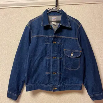 Lee 0401 데님 자켓 L 사이즈 인디고 블루