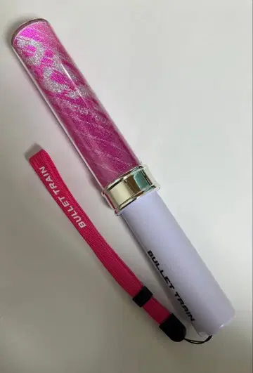 BULLET TRAIN 응원봉 핑크 스트랩 포함