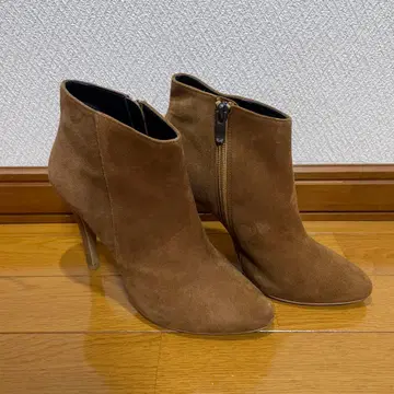 다이애나 숏부츠 스웨이드 브라운 23.5cm