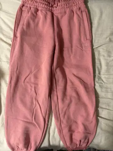 조던 핑크 조거 팬츠 사이드 포켓 포함
