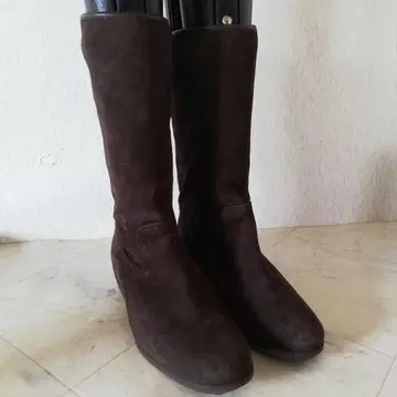 고품질!! 긴자 요시노야 천연 가죽 어그 부츠 24.5cm