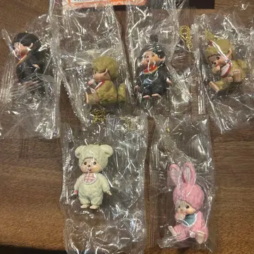 몽치치 마스코트 키체인 4 전 6종 컴플리트 세트