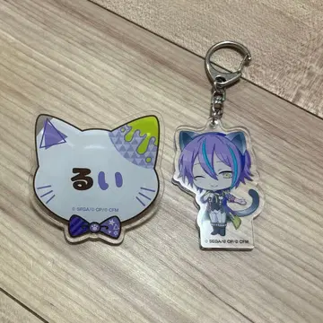 난자타운 카미시로 루이 네임 배지 아크릴 키링