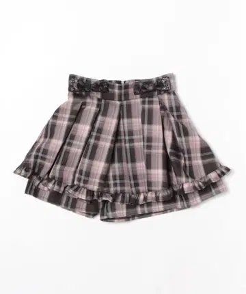 앙크루즈 Ank Rouge 뒤 리본 치마바지