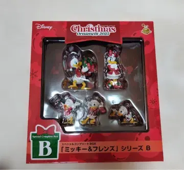 Disney 크리스마스 오너먼트 B상 제일복권 2025 미키 & 프렌즈