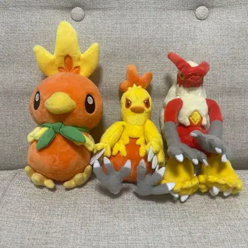포켓몬 아차모 진화계 봉제 인형