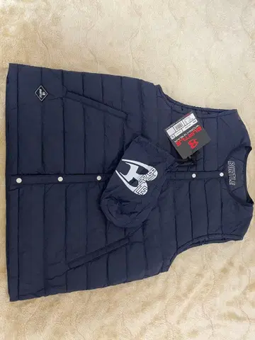 BURTLE 다운 베스트 3254 XL 네이비