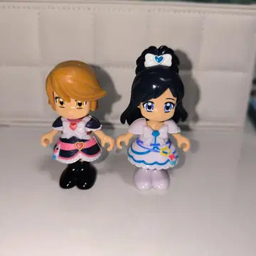 빛의 전사 프리큐어 프리 코디 인형 큐어 블랙 & 큐어 화이트