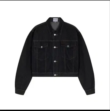 Calem Club 블랙 데님 자켓 XL