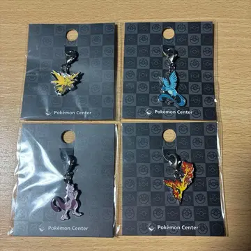 포켓몬 센터 메탈 참 파이어 썬더 프리저 뮤우