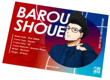 블루 록 마로 테루히데 Barou Shouei 메가네이치바 안경닦이