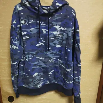 XLARGE 카모플라쥬 후드 부착 후드티 XL