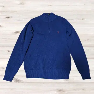 U.S. POLO ASSN. 하프 지퍼 니트 M