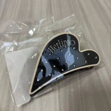 Bicolor Heart Twincle Hair Clip