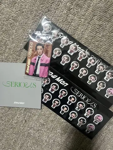 SnowMan SERIOUS 혜택 세트