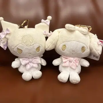 산리오 쿠로미 마이멜로디 마스코트 파우치 화이트