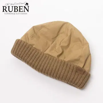 새상품 RUBEN 립스탑 코튼 롤 와치 보아 안감 베이지