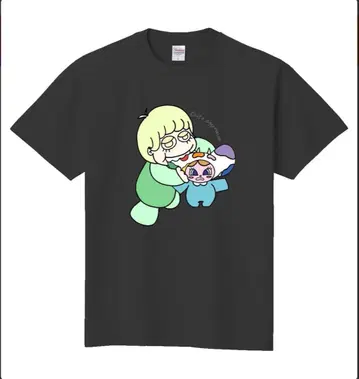 [ CUTIE STREET ] 이타쿠라 카나 디자인 T셔츠 스모크 블랙