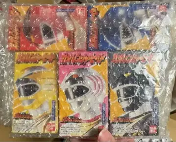 미개봉 백수전대 가오레인저 피규어 6체 세트 반다이