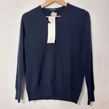 미사용 23구 캐시미어 혼방 여성용 니트 V넥 38 M