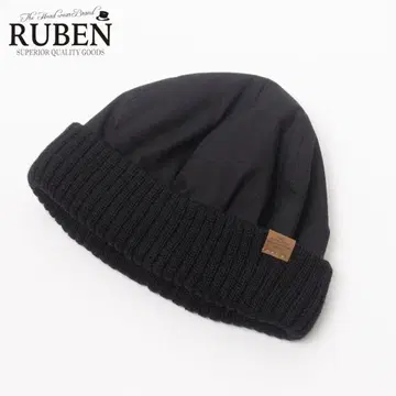 새상품 RUBEN 립스탑 코튼 롤 와치 보아 안감 블랙